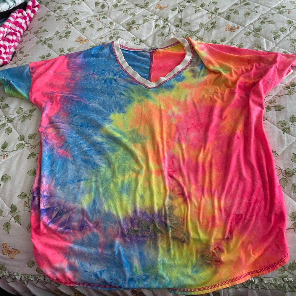 Oversized Tie Dye Shirt